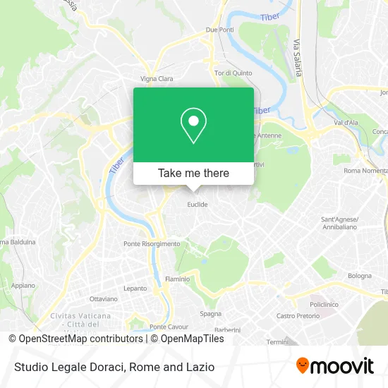 Studio Legale Doraci map