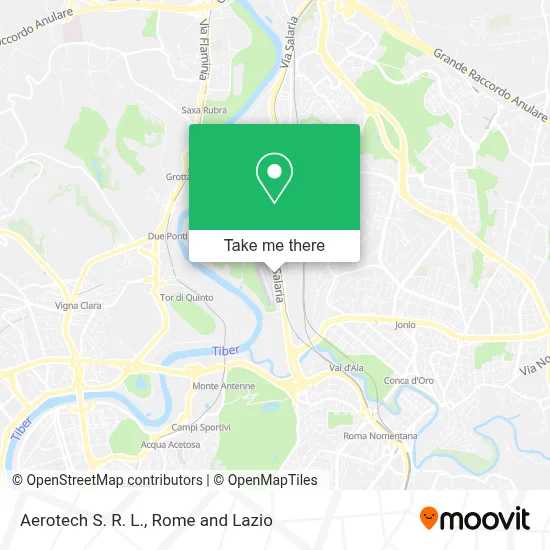 Aerotech S. R. L. map