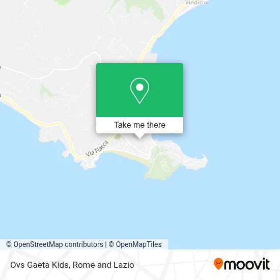 Ovs Gaeta Kids map