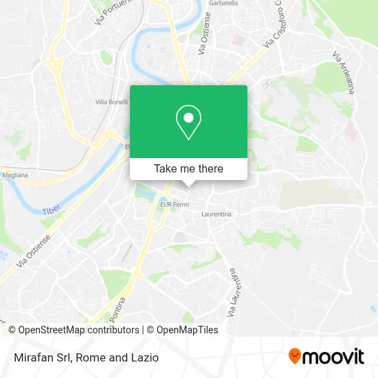 Mirafan Srl map
