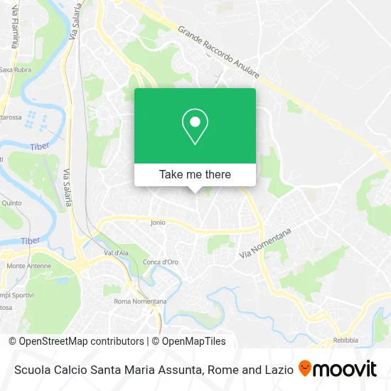 Scuola Calcio Santa Maria Assunta map