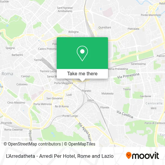 L'Arredatheta - Arredi Per Hotel map