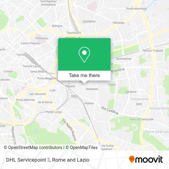 DHL Servicepoint ✅ map