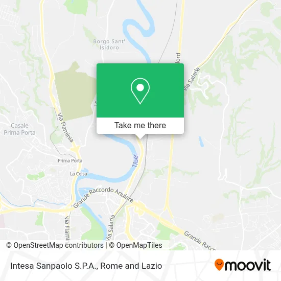 Intesa Sanpaolo S.P.A. map