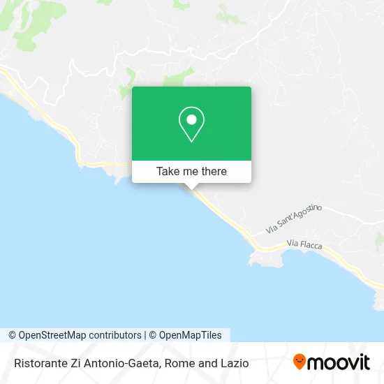 Ristorante Zi Antonio-Gaeta map