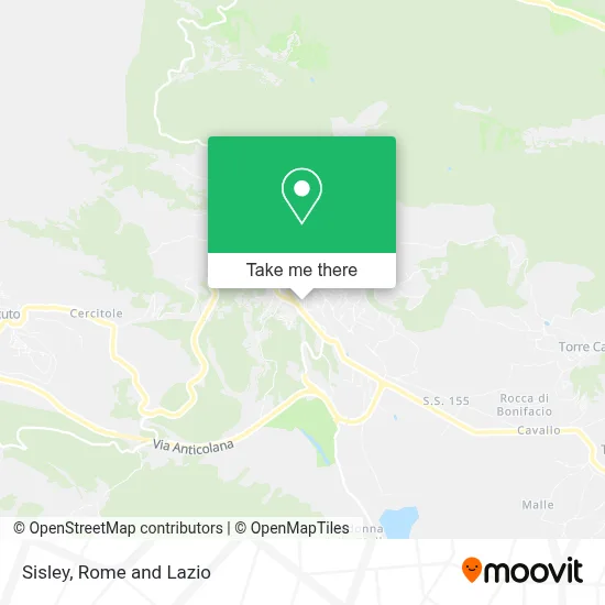 Sisley map