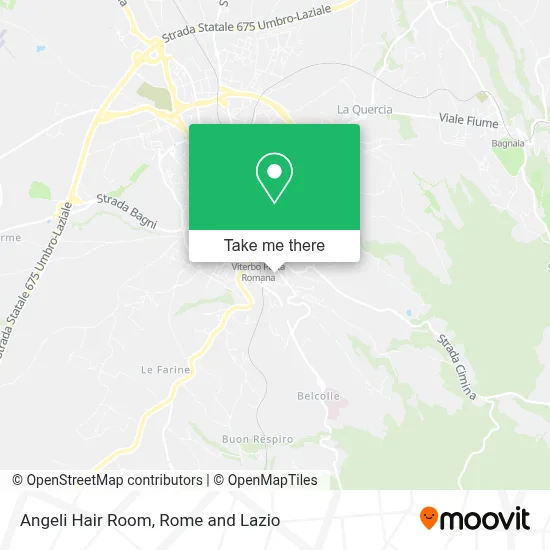 Angeli Hair Room map