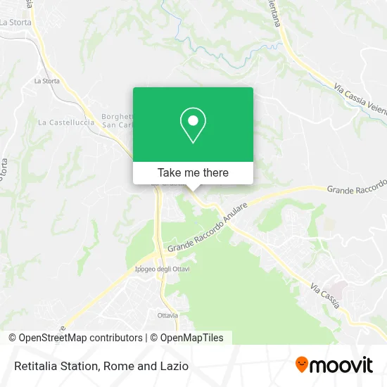Retitalia Station map