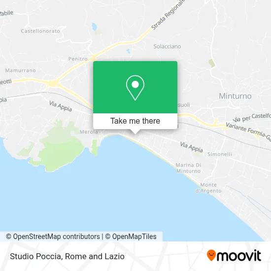 Studio Poccia map