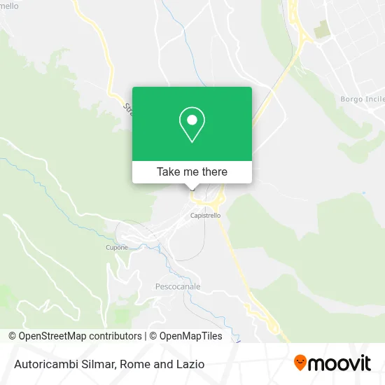 Autoricambi Silmar map