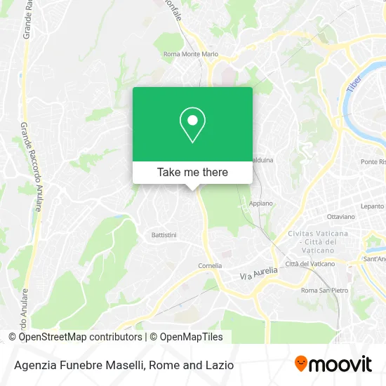 Agenzia Funebre Maselli map