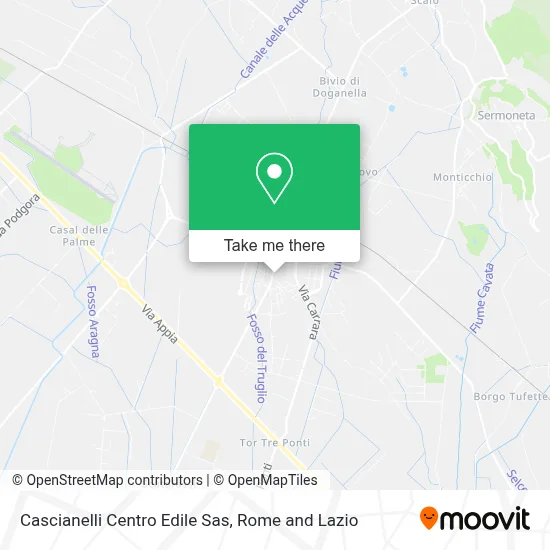 Cascianelli Centro Edile Sas map