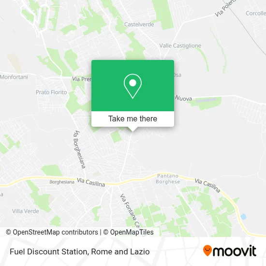 Fuel Discount Station map
