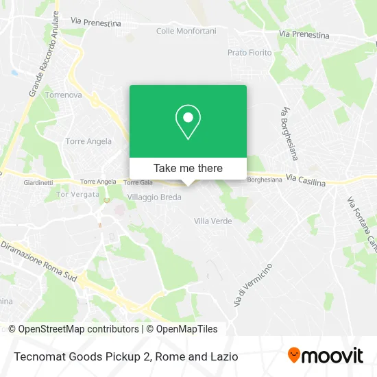 Tecnomat Goods Pickup 2 map