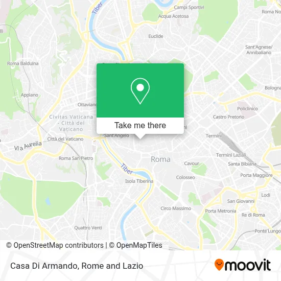 Casa Di Armando map