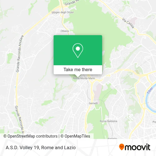 A.S.D. Volley 19 map