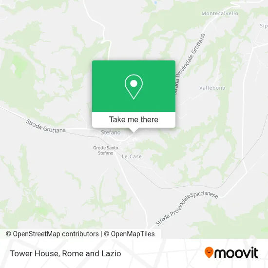 Tower House map