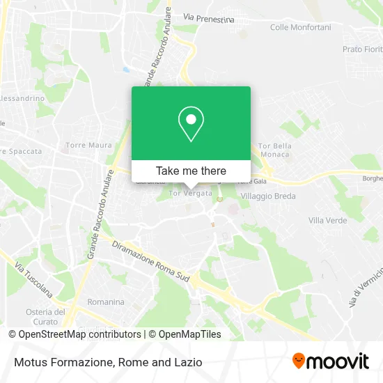 Motus Formazione map