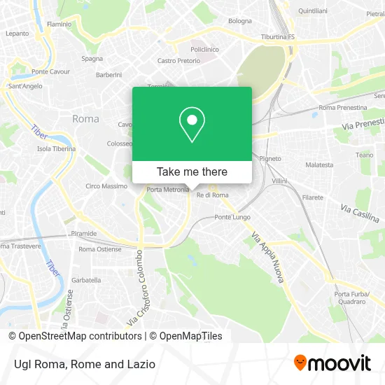 Ugl Roma map