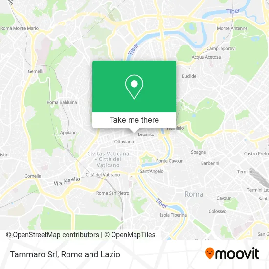 Tammaro Srl map