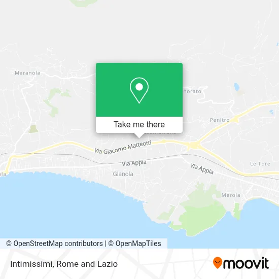 Intimissimi map