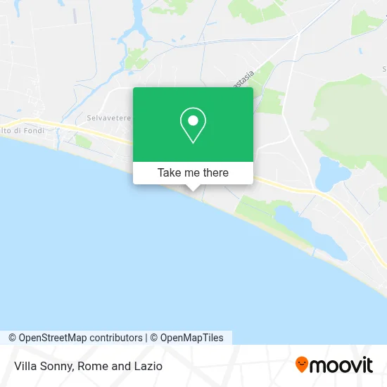 Villa Sonny map