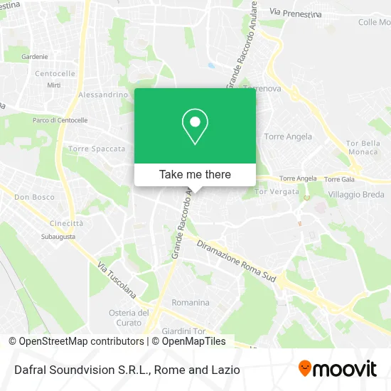 Dafral Soundvision S.R.L. map