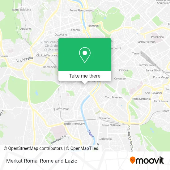 Merkat Roma map