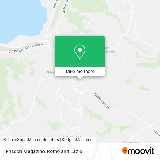 Frisson Magazine map