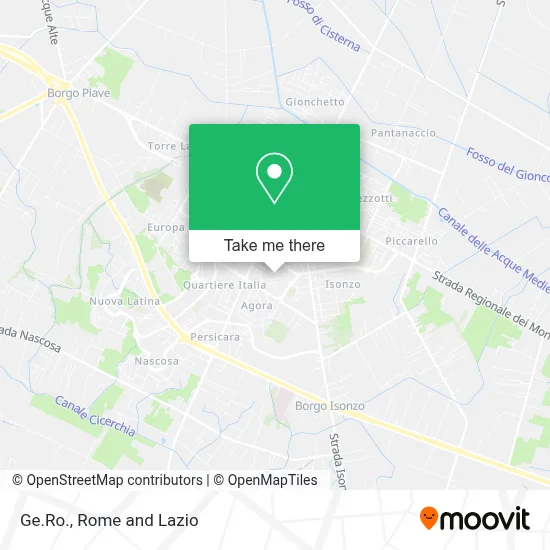 Ge.Ro. map