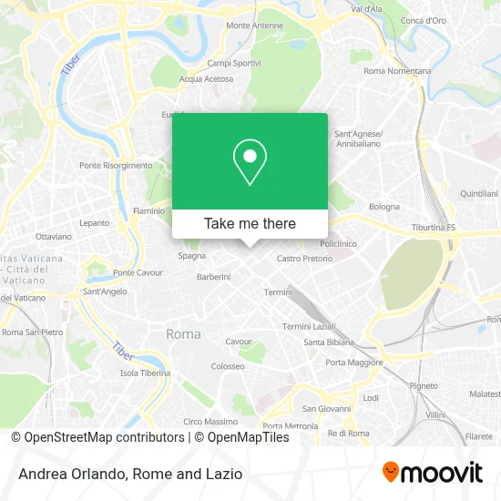 Andrea Orlando map