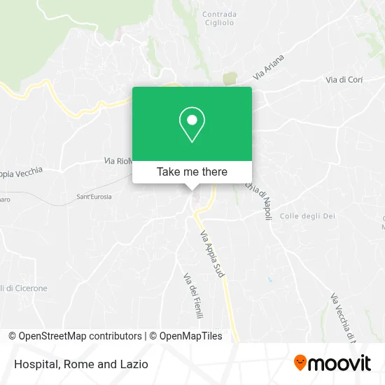 Hospital map