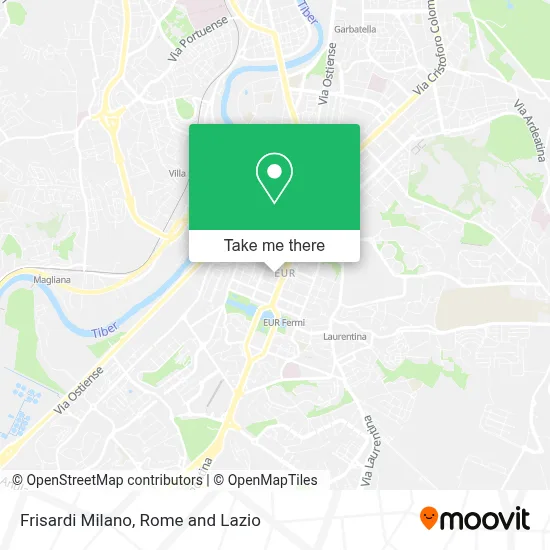 Frisardi Milano map