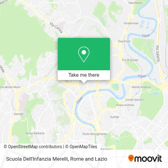Scuola Dell'Infanzia Merelli map
