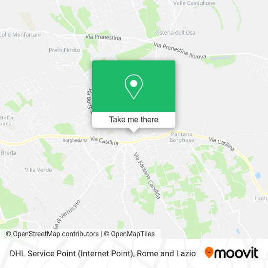 DHL Service Point (Internet Point) map