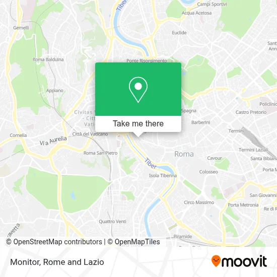 Monitor map