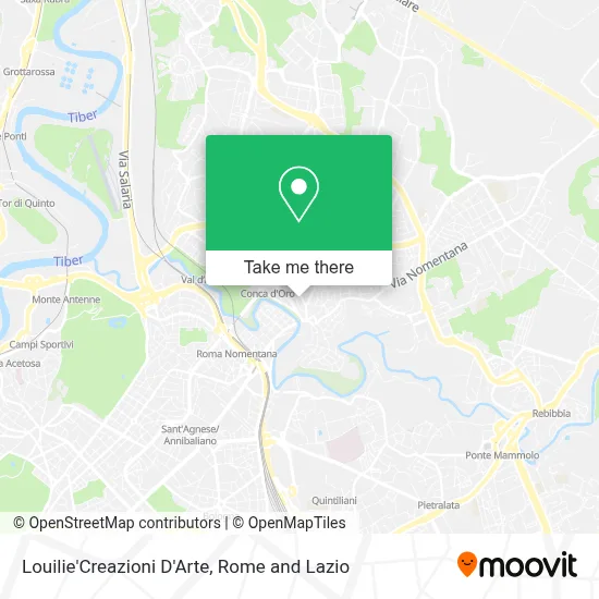 Louilie'Creazioni D'Arte map