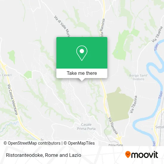Ristoranteodoke map