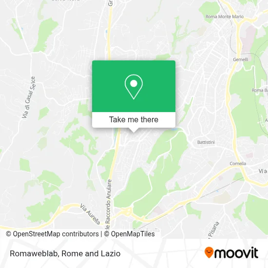 Romaweblab map