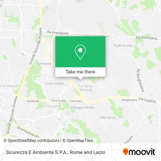 Sicurezza E Ambiente S.P.A. map