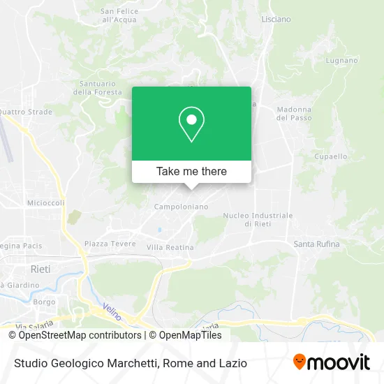 Studio Geologico Marchetti map