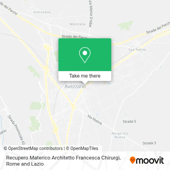Recupero Materico Architetto Francesca Chirurgi map