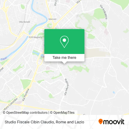 Studio Fiscale Cibin Claudio map