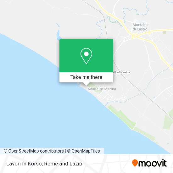 Lavori In Korso map