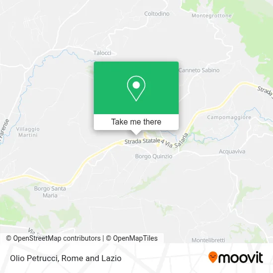 Olio Petrucci map