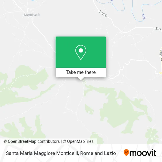 Santa Maria Maggiore Monticelli map