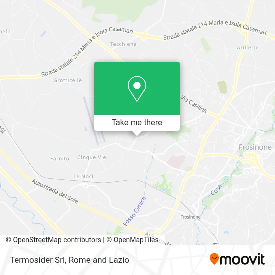 Termosider Srl map