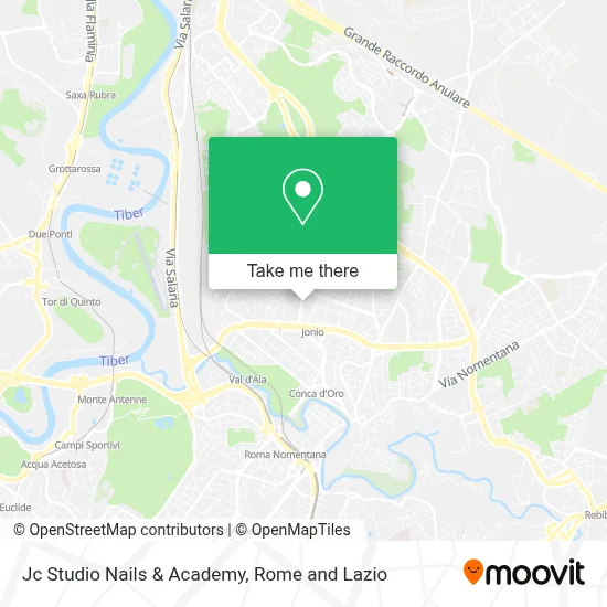 Jc Studio Nails & Academy map