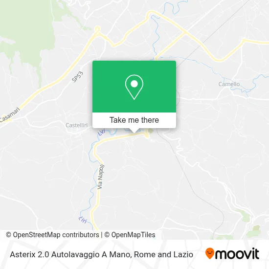 Asterix 2.0 Autolavaggio A Mano map