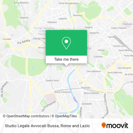 Studio Legale Avvocati Bussa map